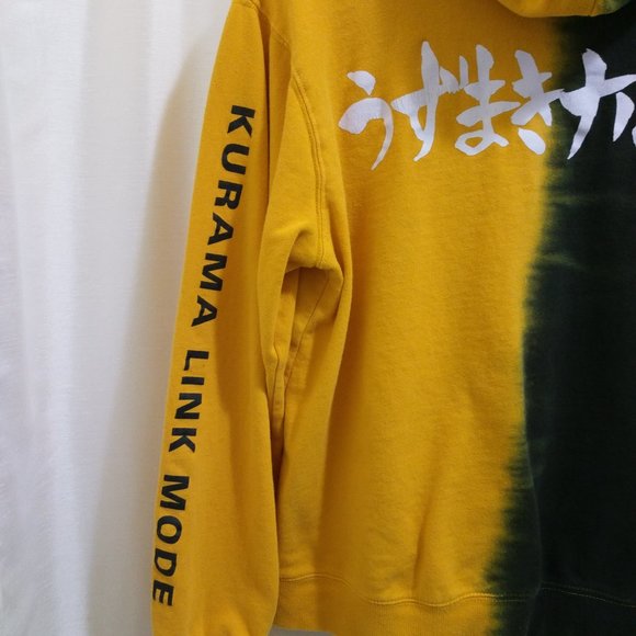 Naruto Uzumaki Yellow Black Hoodie - Sz Med - Picture 6 of 10